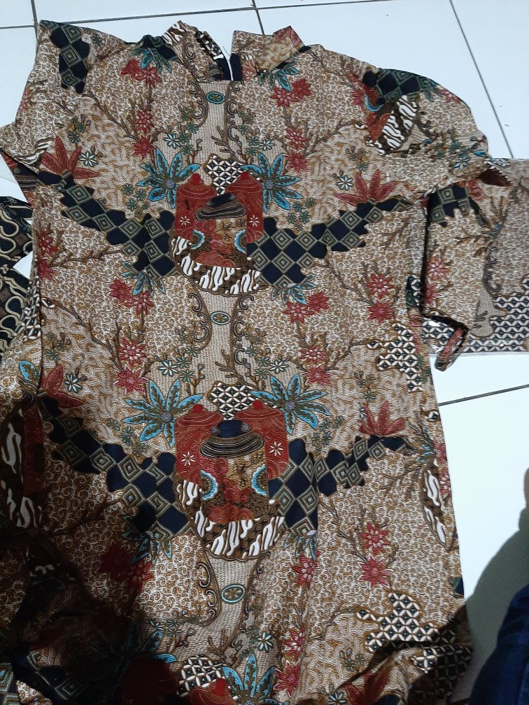 Atasan Batik Dolby Dolbi Dobby Doby Tenun Sutra Tulis Halus Katun Atbm Baron ,sarombit Atasan