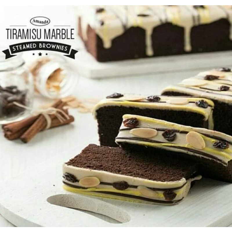 

Brownies Amanda tiramisu marble bireuen