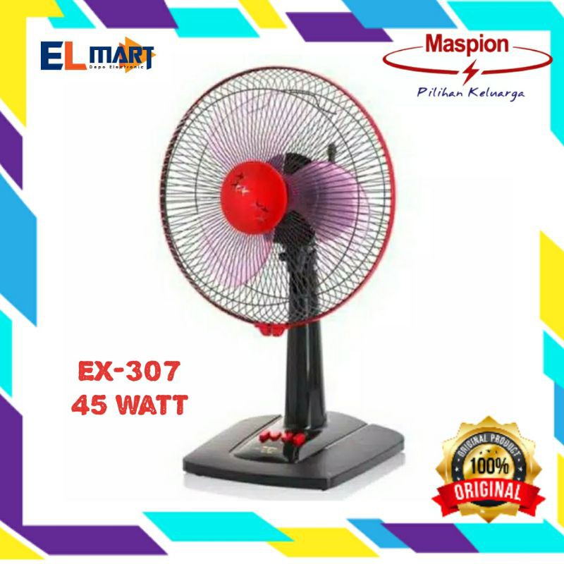 MASPION kipas angin meja 12inch EX 307 desk fan 12&quot; ex307