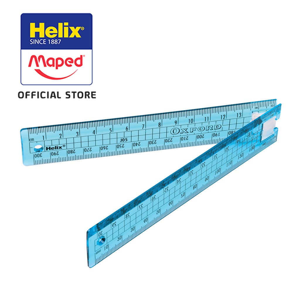 

Helix Oxford Penggaris Folding 30 cm Asscol