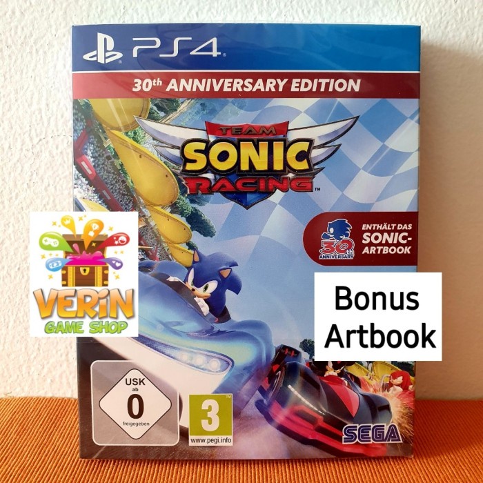 (READY) PS4 Team Sonic Racing - Anniversary Edt