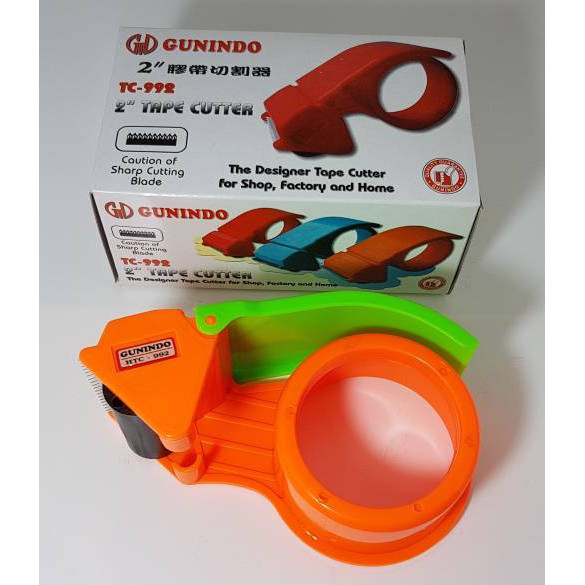 

Dispenser lakban Gunindo alat potong pisau 2 inch kuat good quality