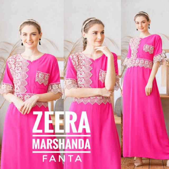 Daster arab Zeera Dress MARSHANDA Original Label by Zeera