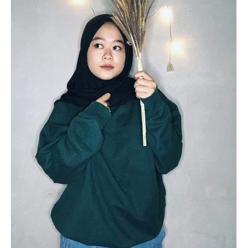 Jacket Crewneck Giordano Green