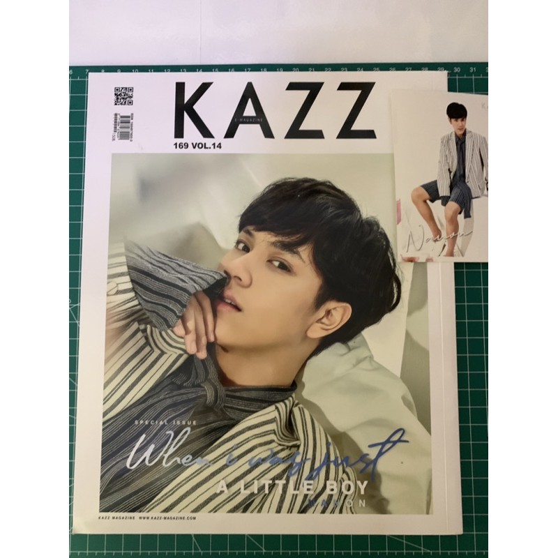 kazz magazine nanon korapat + photocard