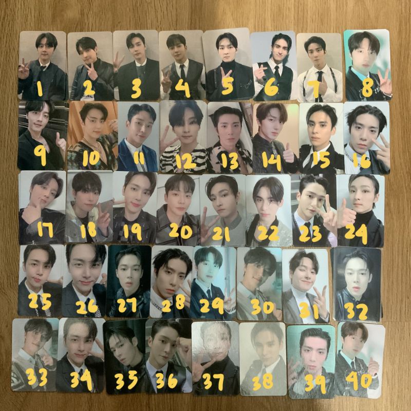 SF9 RUMINATION BENEFIT PHOTOCARD YOUNGBIN INSEONG JAEYOON DAWON ROWOON ZUHO YOO TAEYANG HWIYOUNG CHA
