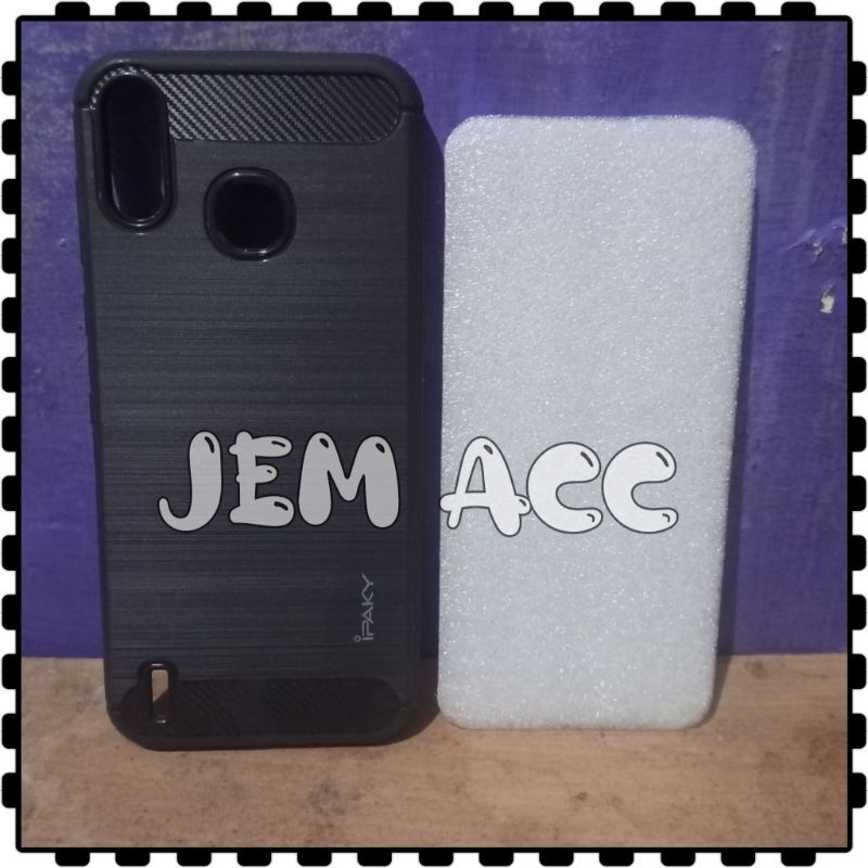 Soft Case Infinix Smart 4 Softcase Ipaky Carbon Infinix Smart4