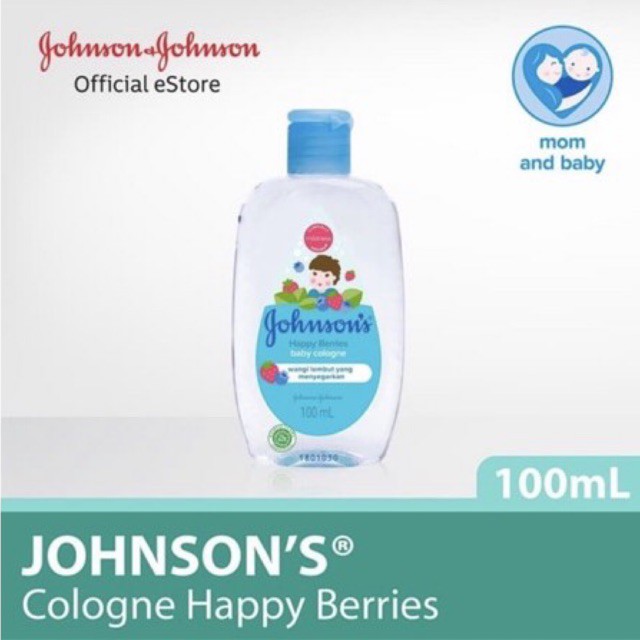 Johnson’s Baby Colonge Happy Berries 100ml - Johnsons Bayi 100ml