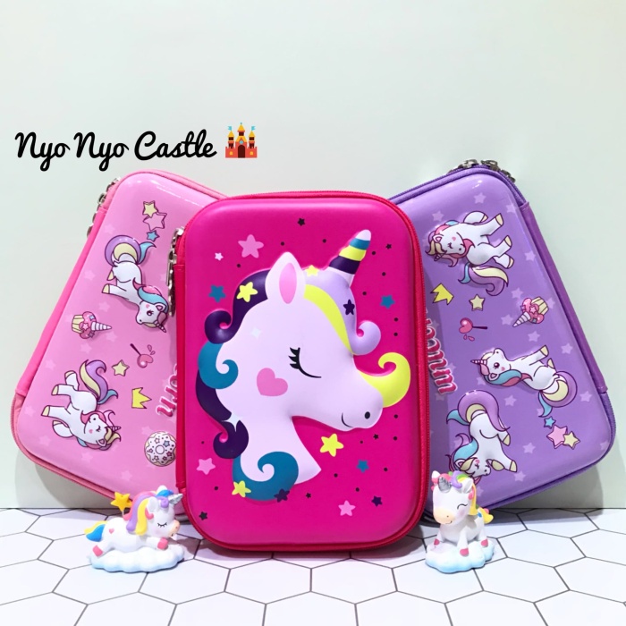 

[GRATIS ONGKIR] Tempat Pensil Anak Organizer Hardcase 3D Girls Edition Magical Unicorn TERJAMIN
