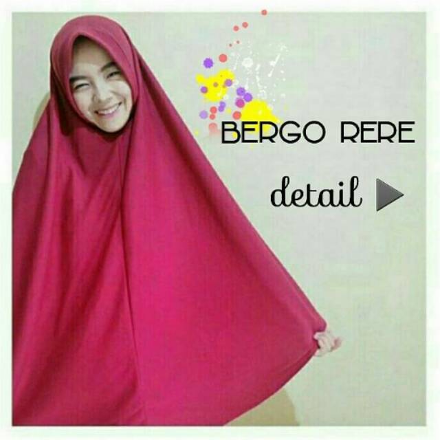 Jilbab Bergo Khimar