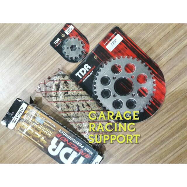 GEAR GIR GEARSET SATRIA FU OLD 2005-2009 TDR   *