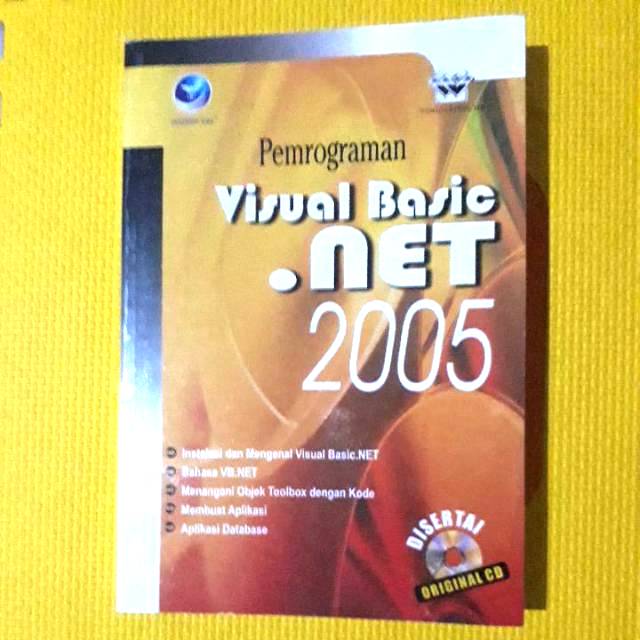 Buku pemrograman visual basic.net 2005