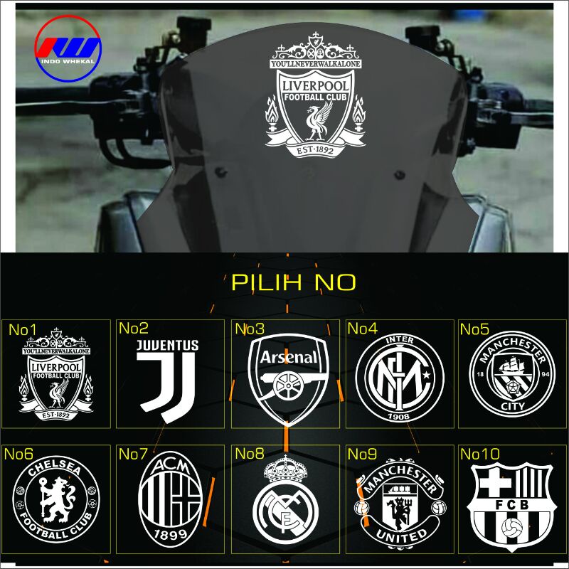 

STIKER CUTTING LOGO SEPAK BOLA