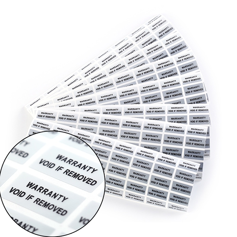 【Theredsunrisesiwy.id】300 Hologram VOID IF REMOVED Security Tamper Evident Warranty Stickers