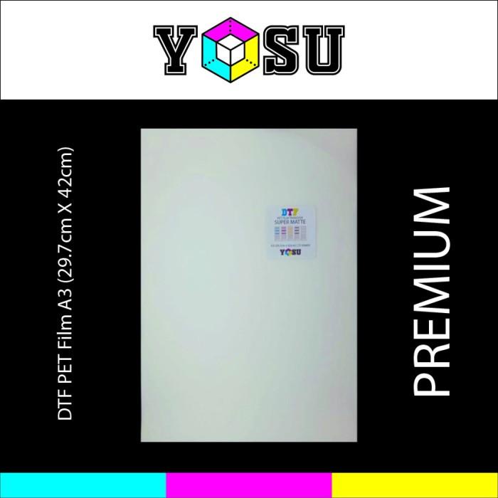 

Termal | Yosu Premium Dtf Pet Film Premium A3 (29.7Cm X 42Cm) - 25 Lembar