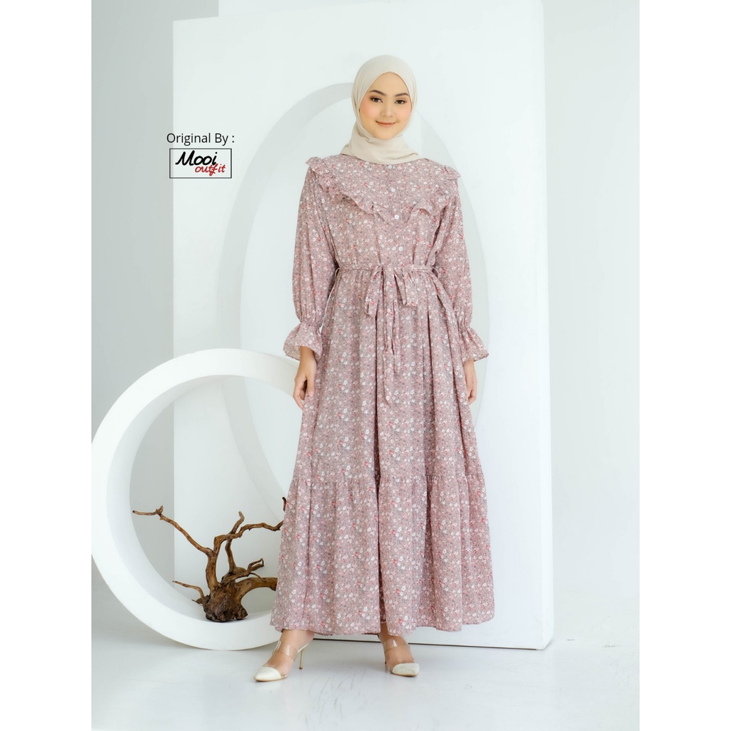 Gamis Terbaru 2023 Lebaran Wanita Jumbo Ld 120 130 busui menyusui