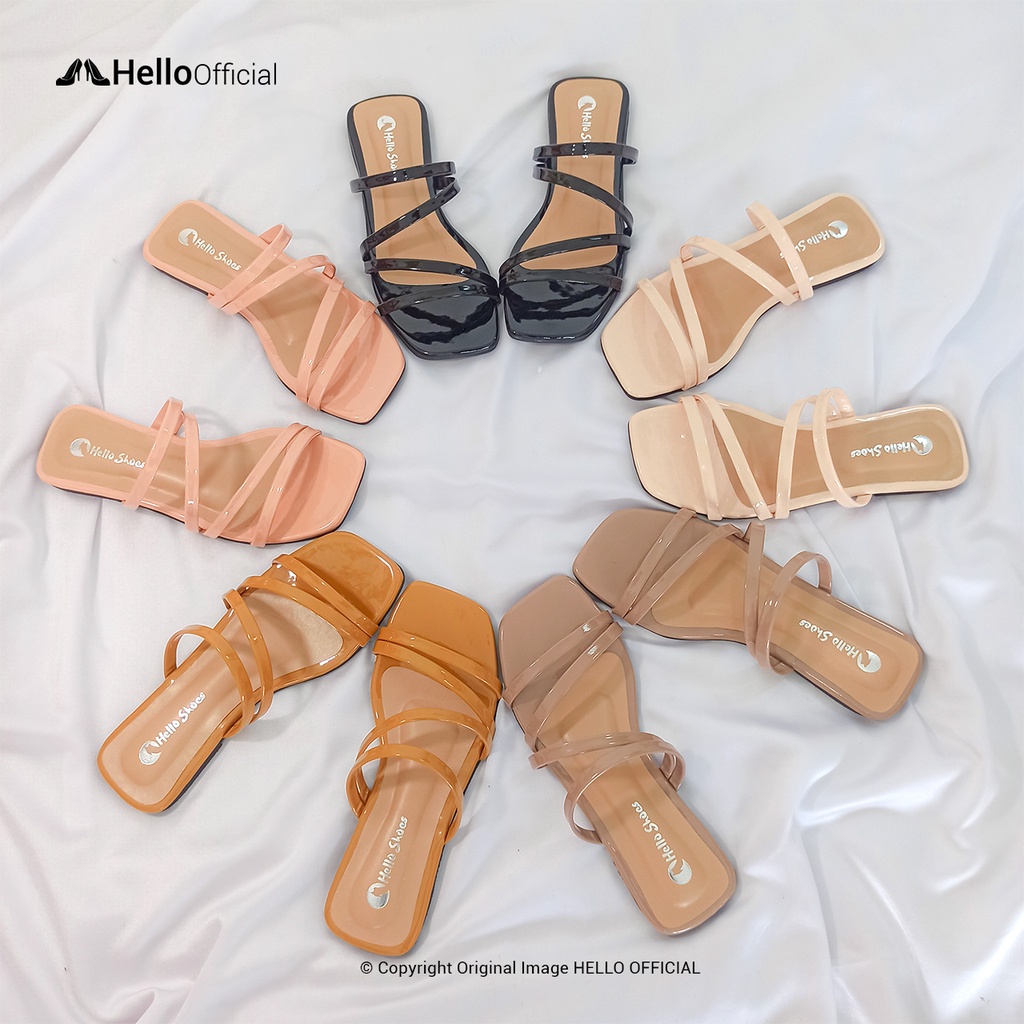 Sandal Wanita Zora Sepatu Wanita Sandal Flat ST99