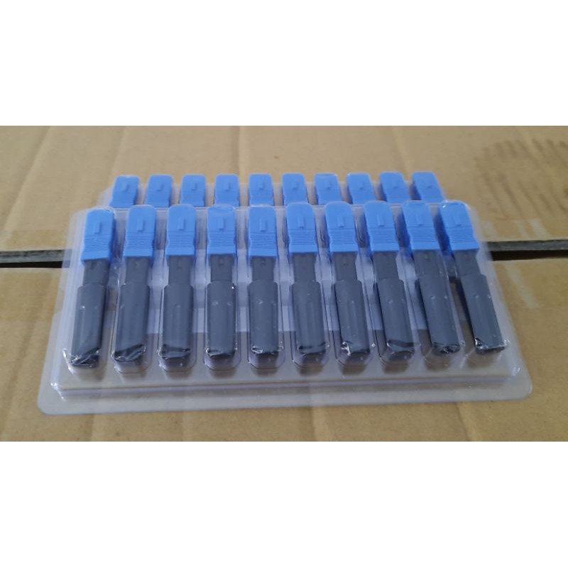 FAST CONNECTOR BIRU SC UPC Model Standart ISI 10 PCS