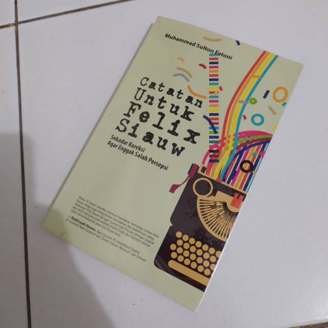 Buku Catatan Untuk Felix Siauw