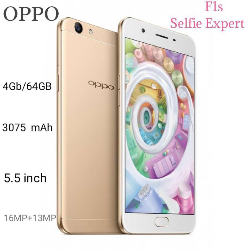 HP OPPO F1S  RAM 4/64GB &amp; 4/32GB murah  baru  Kamera HD Android  Smartphone  GARANSI TOKO