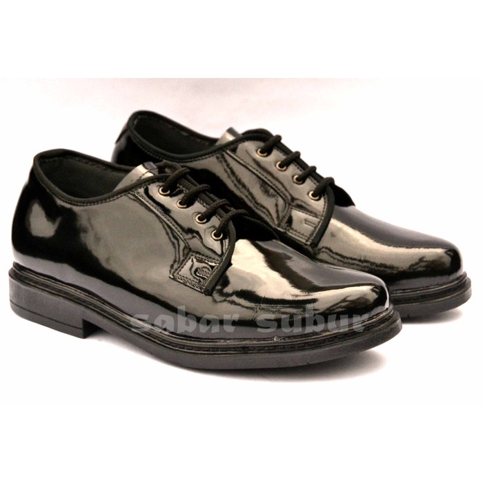 TERMURAH- SEPATU PDH TNI | POLRI | SECURITY | PDH GIBSON - Hitam, 39