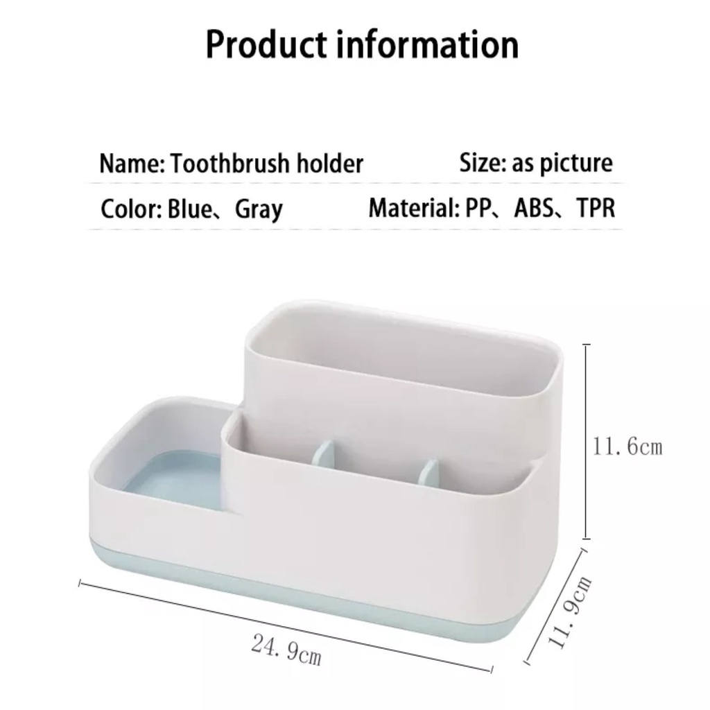 Bathroom caddy/Organizer kamar mandi/ Rak serbaguna multifungsi sekat