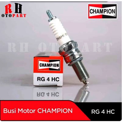 BUSI CHAMPION RG4HC PANJANG Busi Kharisma busi Grand busi Supra X 125 busi Beat busi Revo Absolute busi Scoopy Beat New Scoopy New busi Vario Vario 125 Vario 150 Beat Pop Vario 110 ESP Supra x 125 Helm In Satria FU 150