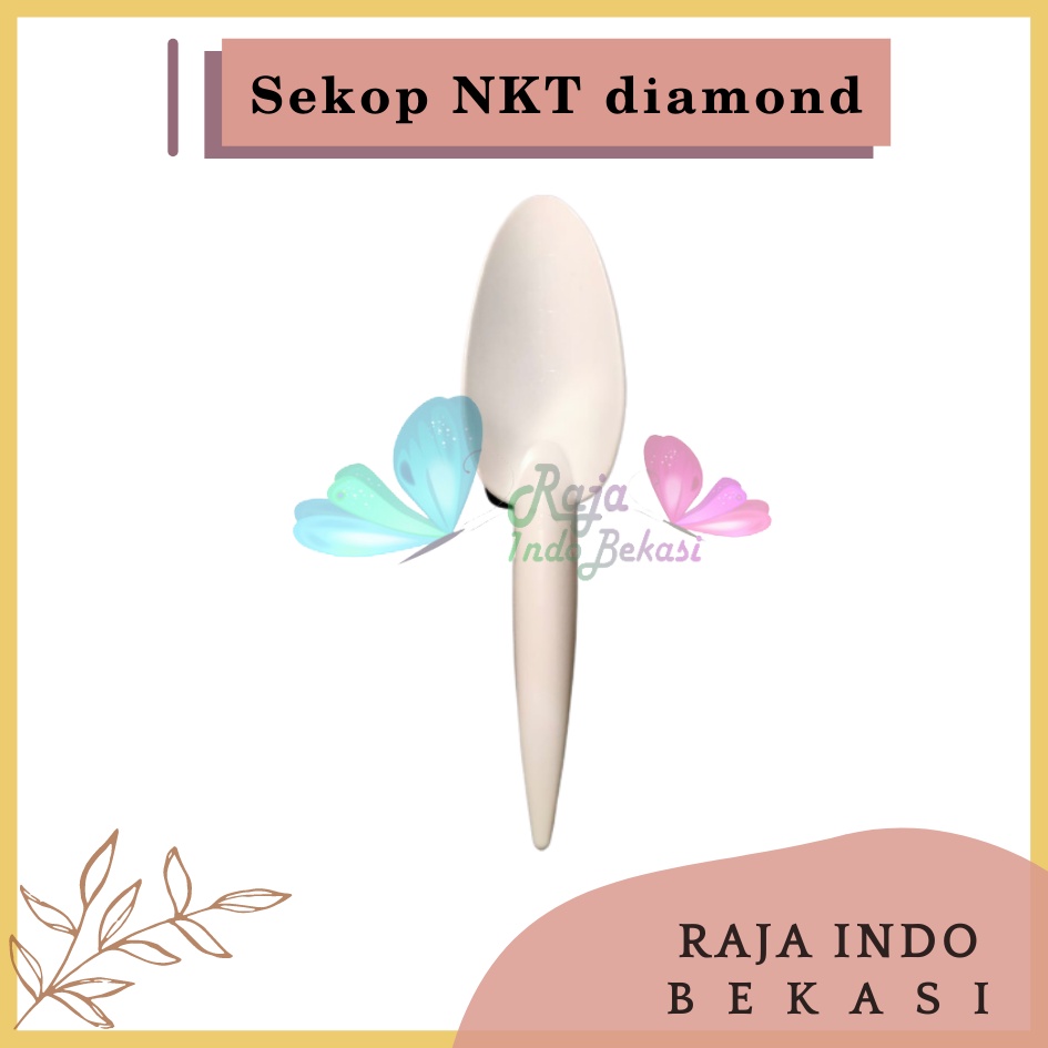 Sekop Diamond Putih Sekop Plastik - Sekop Taman Sekop Mini Untuk Berkebun Tanaman Bukan Sekop Garuk