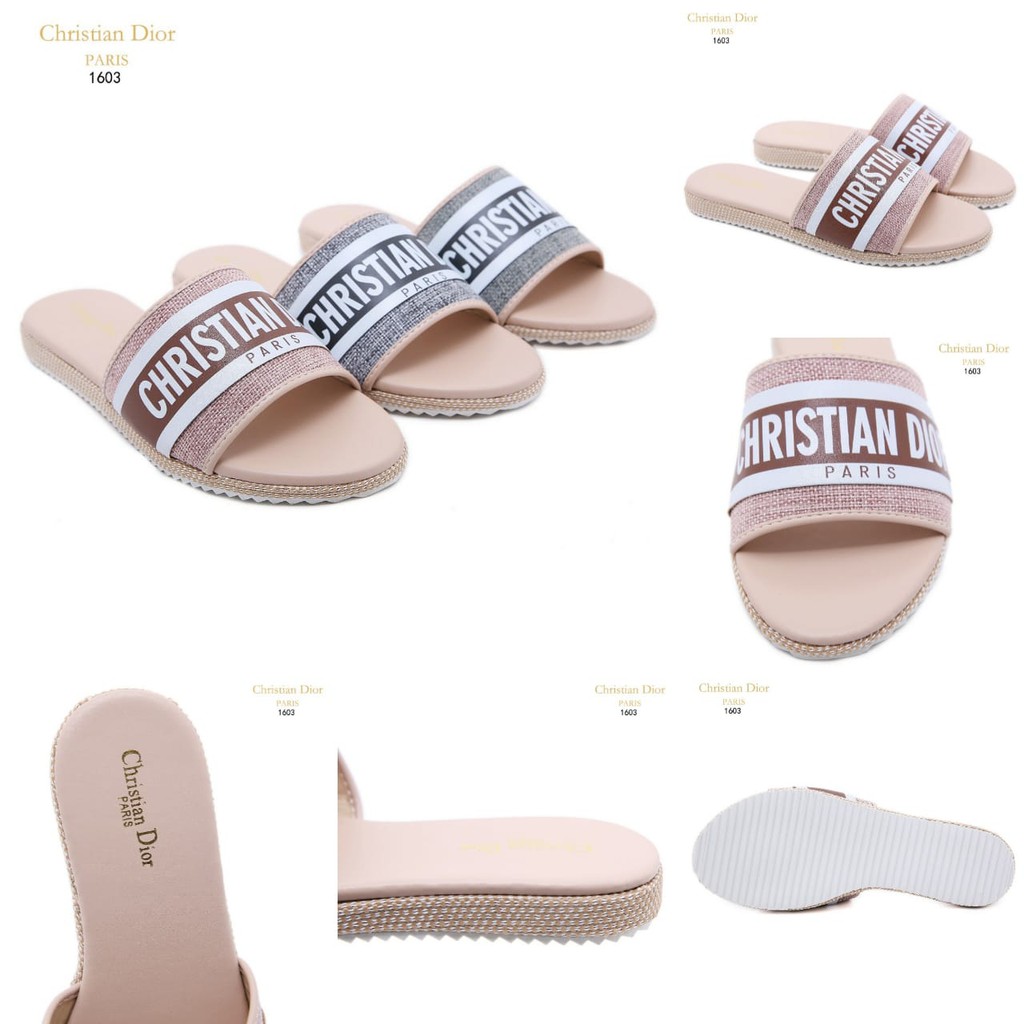 SANDAL SLIPPER NYLON WANITA #1603#