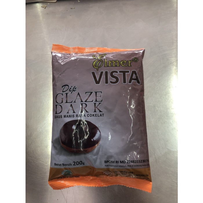 

COKELAT- PROMO DIP GLAZE ELMER RASA DARK COKELAT 200G -COKELAT.