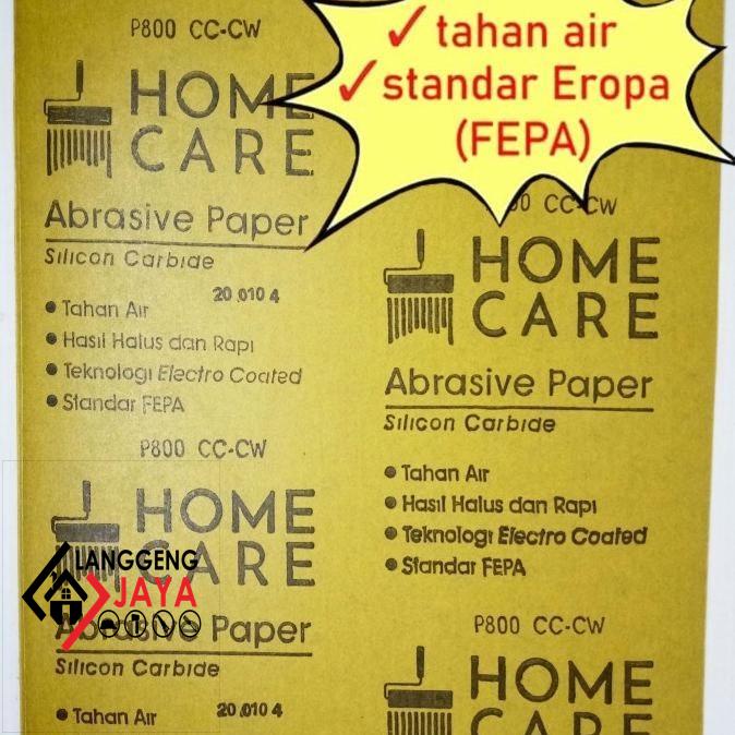 Amplas Kertas Grit 800 Homecare Rempelas Abrasive Paper Langgeng-