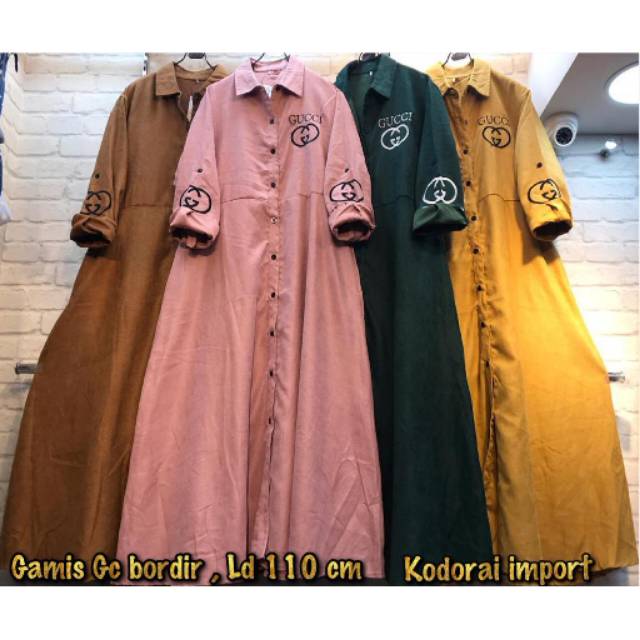 20 Inspirasi Gamis  Gucci  Import Retai House