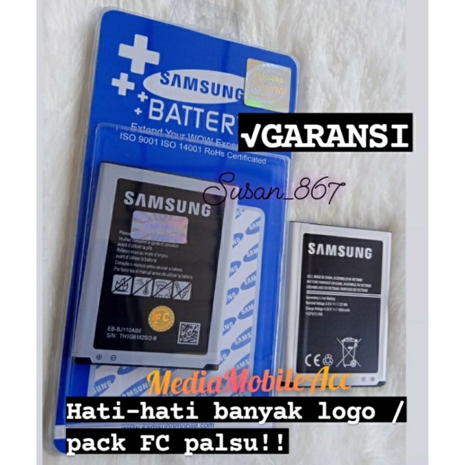 BATERAI BATRE BATTERY J1 ACE / J110 ORIGINAL FC