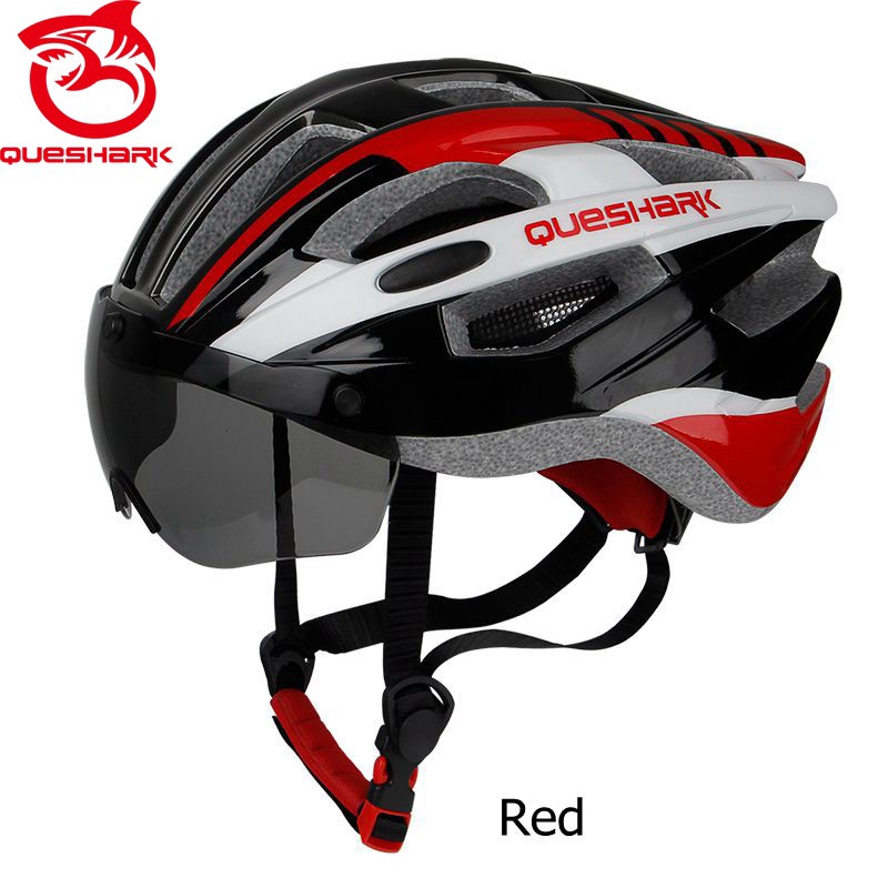 Queow Helm Sepeda Anti Angin dengan Kacamata Goggle Queow Helm Sepeda Anti Angin dengan Kacamata Goggle