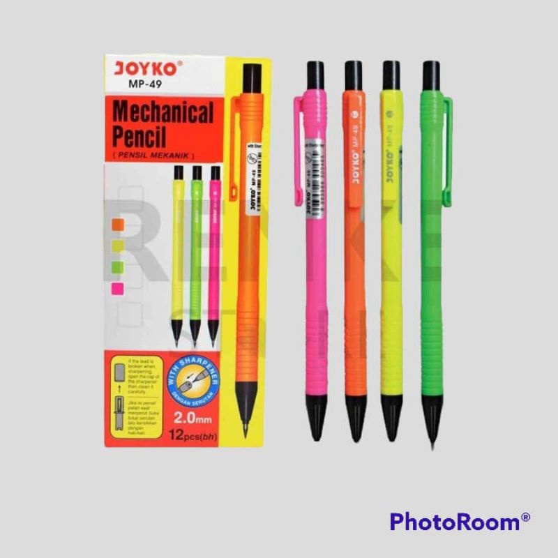 

Joyko MP-49 Mechanical Pencil/pensil mekanik (2,0mm)