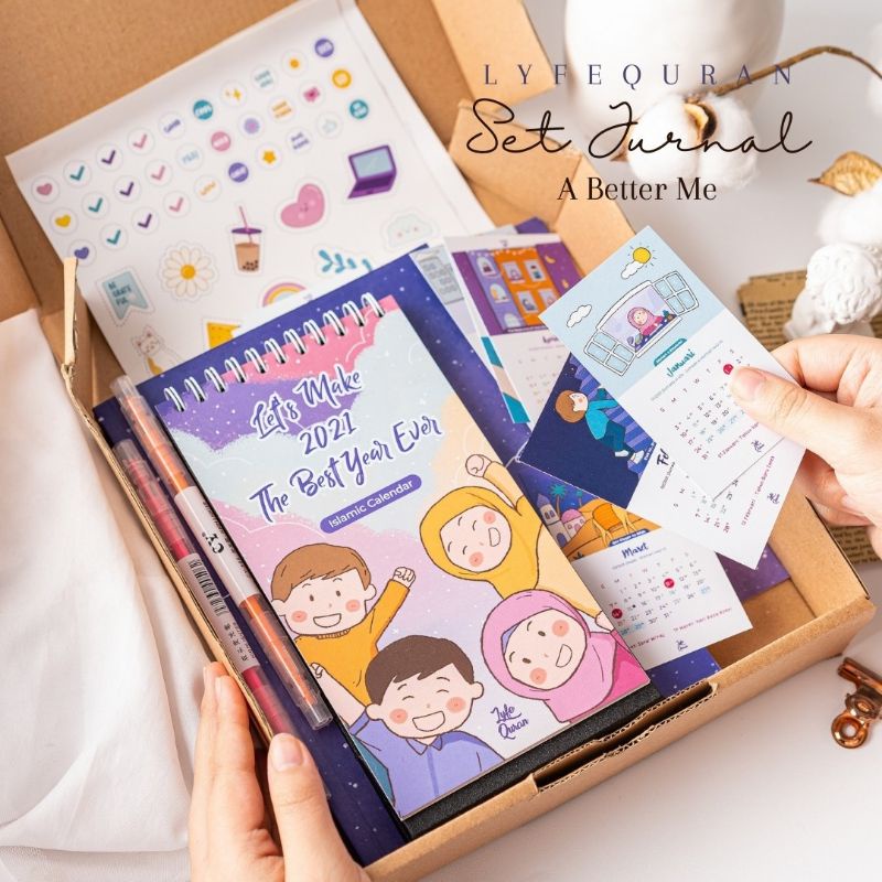 

LYFE QURAN SET JURNAL A BETTER ME