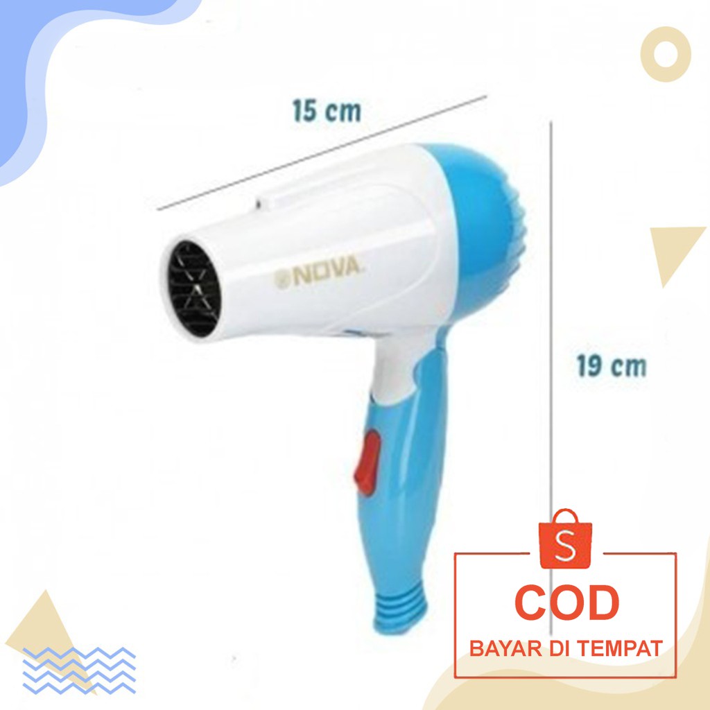 ✅COD Hedrayer Pengering Hair Dryer Perawatan Rambut Creambath Pria Wanita Haidrayer Kucing Mini Nova Original