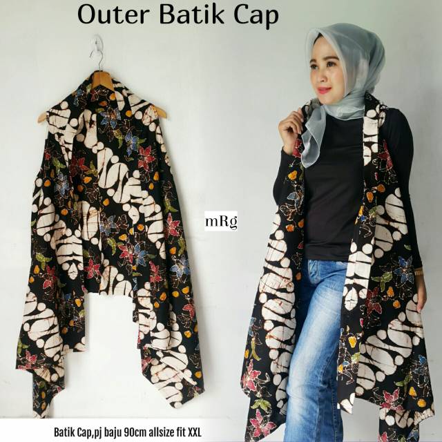 52 Koleksi Model Baju Batik Outer HD Terbaru