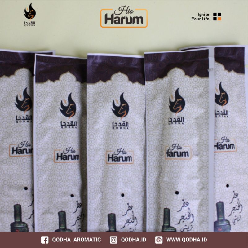 Bukhur Buhur Dupa Lidi Stick Aromaterapi QODHA Hio Harum Isi 20 Sticks Aroma AL KHANJAR