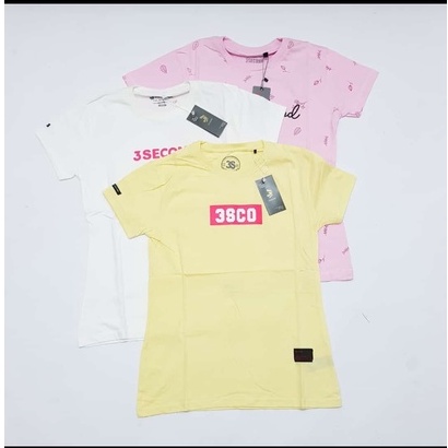 KAOS 3SECOND WANITA KAOS WANITA 3SECOND KAOS 3SECOND CEWEK ATASAN CEWEK KAOS THREE SECOND WANITA