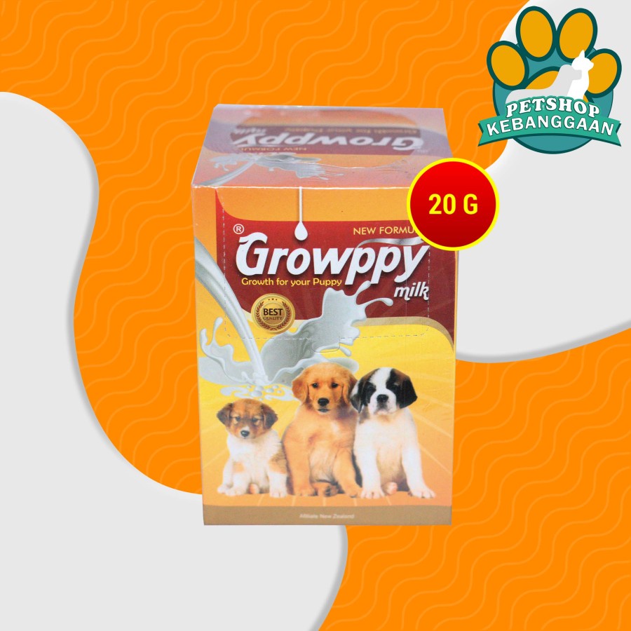 Susu Anjing Growppy Dog Milk Growppy 30gr Susu Anak Dan Dewasa 30Gram