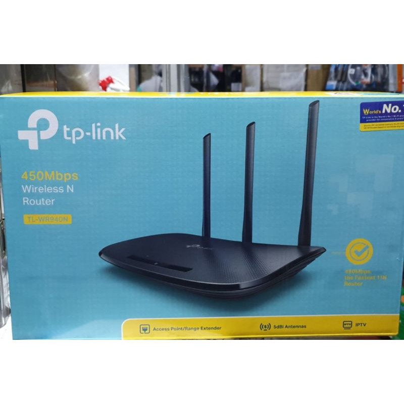 TP-Link Wireless Router TPLINK 450 Mbps TL WR 940N / WR940N