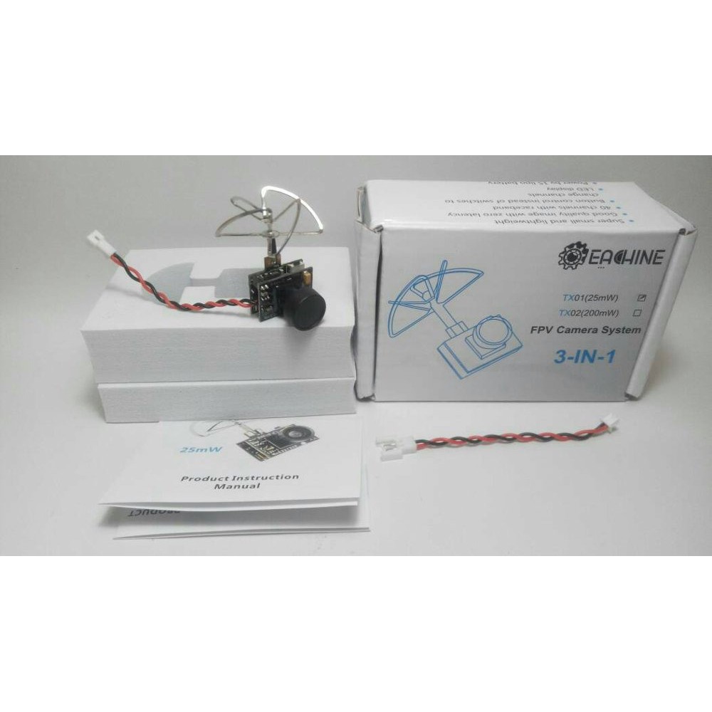 EACHINE TX01 Mini 40CH 25MW VTX 600TVL FPV Camera