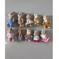 Preloved figur Sylvanian 11 pcs