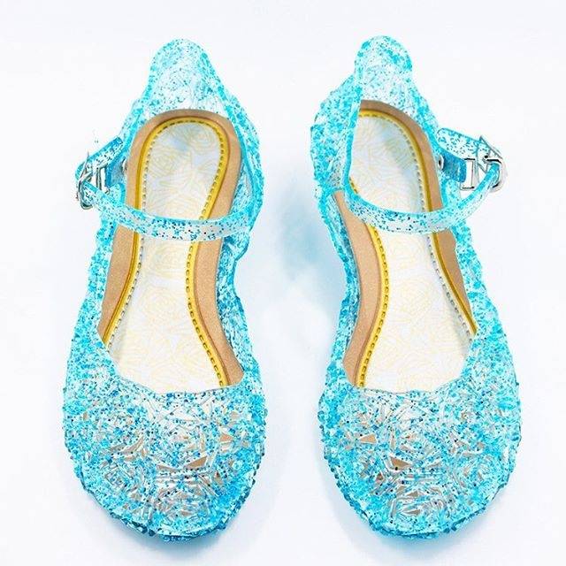 PRINCESS BLUE SHOES SEPATU PESTA ANAK