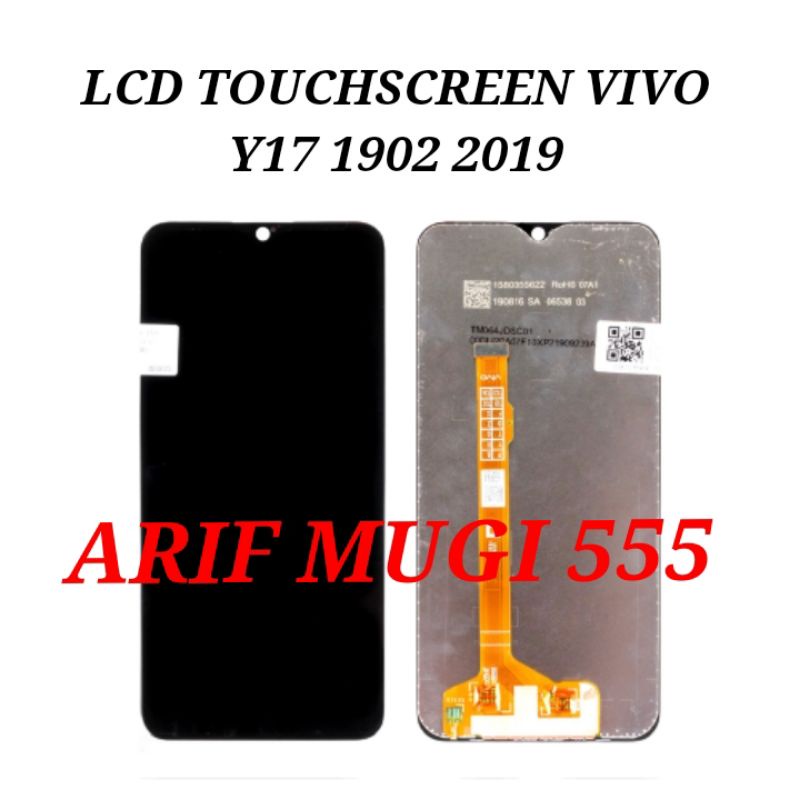 LCD TOUCHSCREEN VIVO Y17 2019 1902/LCD VIVO Y11/VIVO Y12i/LCD TC FULLSET ORIGINAL