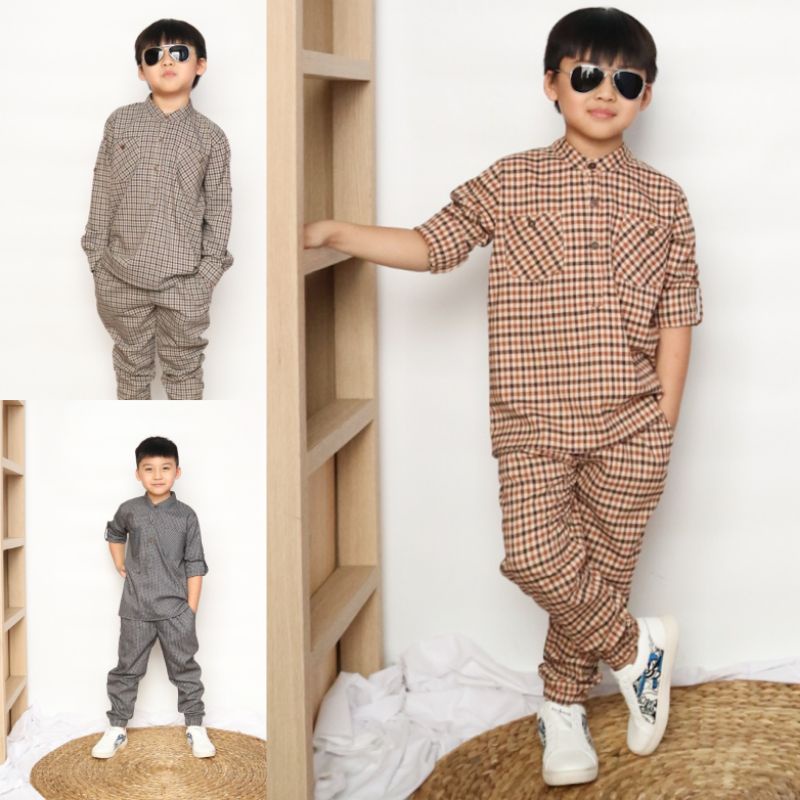 NERO Set Setelan anak dan remaja by ht clothingline | DUO KRUCILS