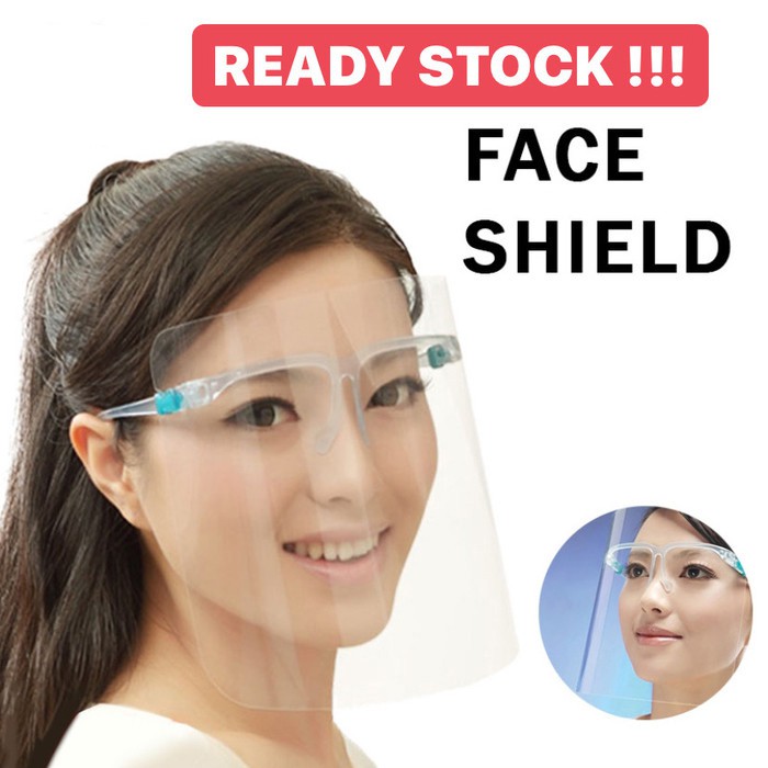 face shield kacamata import
