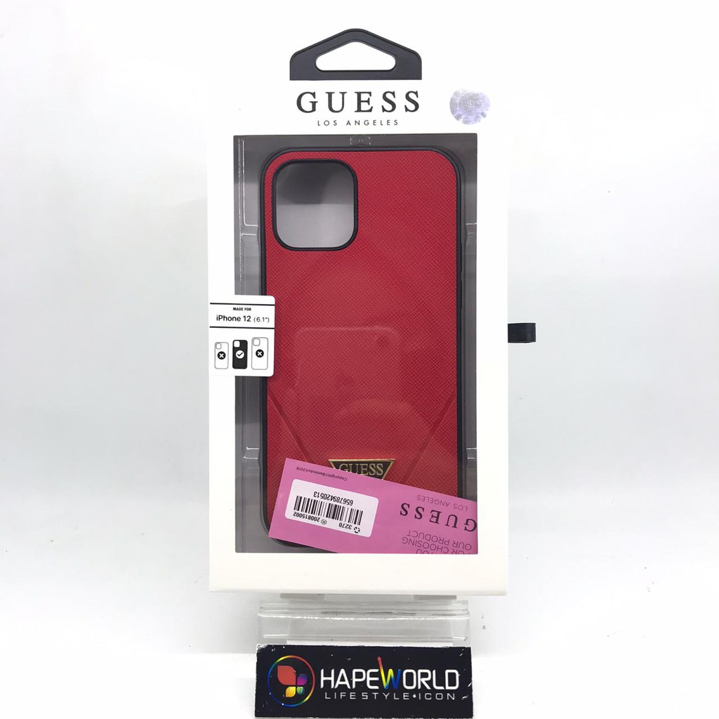 CASE GUESS TYPE IPHONE 12 DAN 12 PRO