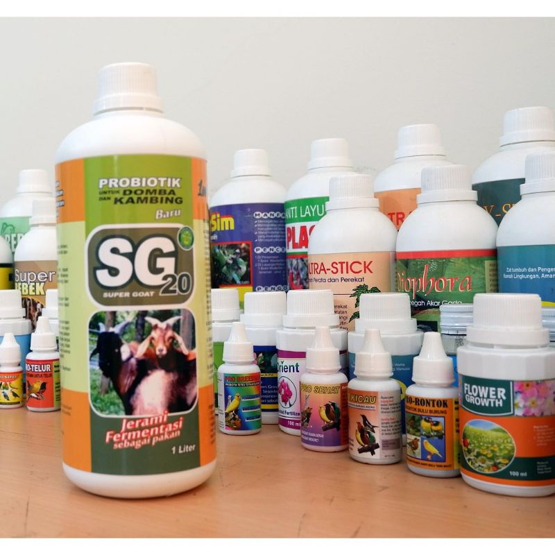 SG-20,mikroba campuran fermentasi pakan kambing/domba
